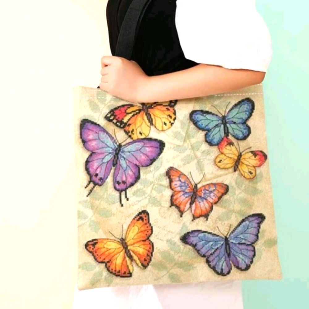 New Butterfly Tote Bag
